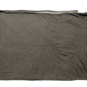 NWT Dorsey Helman Reversible Tubed Ribbed Gray Scarf